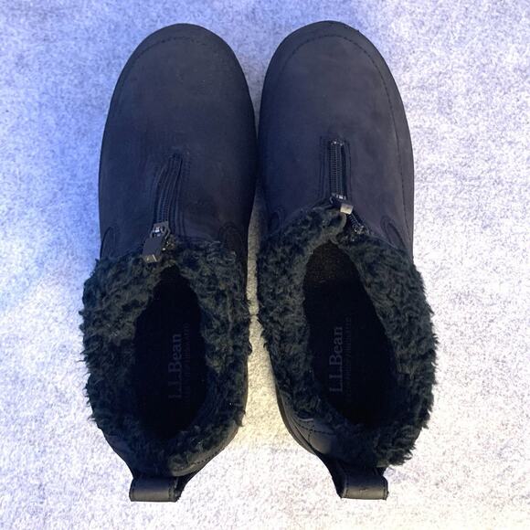 LL Bean Tek 2.5 Bethel Waterproof Front Zipper Hiking Shoes, Black, Women's 8.5 - Picture 2 of 10